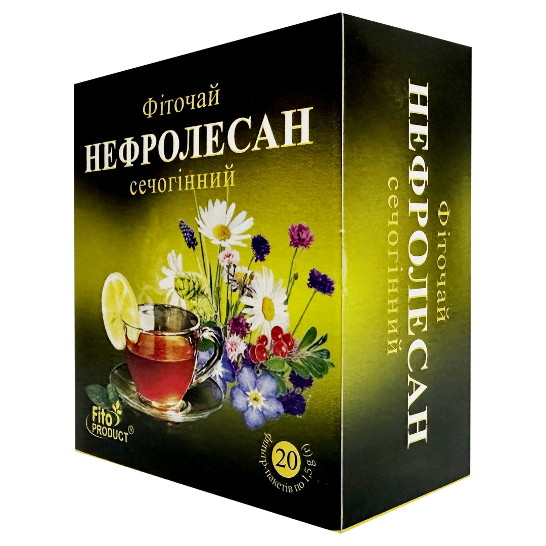 Трав’яний чай (Фіточай) №6 для водного балансу з хвощем, звіробоєм, споришем та іншими (20 чайних пакетиків)