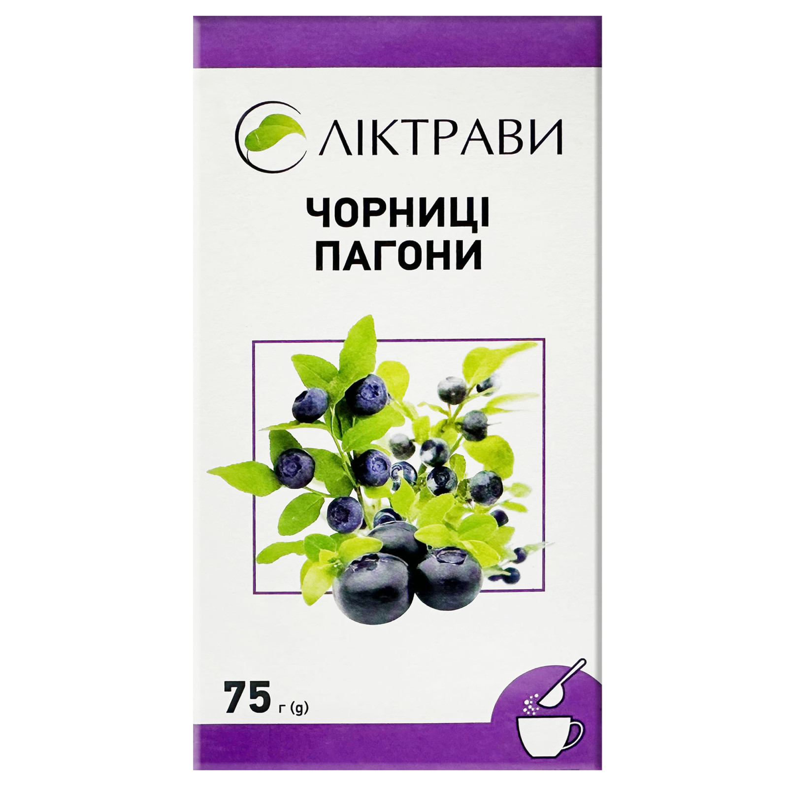 Чорниця (лісова чорниця) трава 75g/2.6 Oz