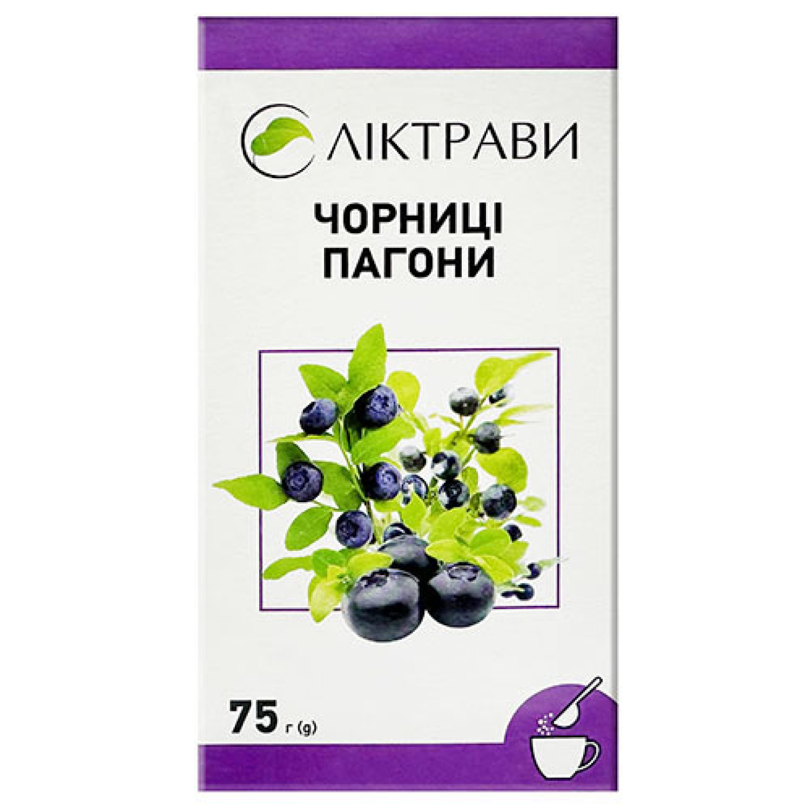 Чорниця (лісова чорниця) трава 75g/2.6 Oz