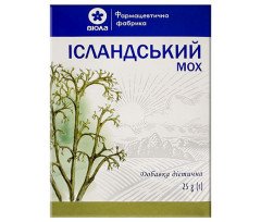 Цетрария (Исландский Мох) 25г