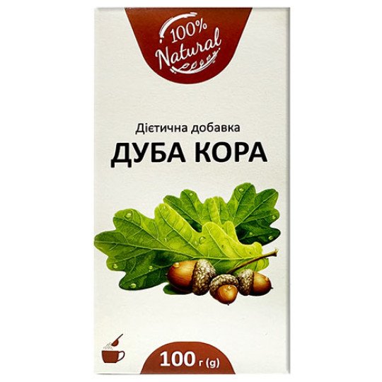 White Oak (Quercus alba) Bark 100g/3.6 Oz