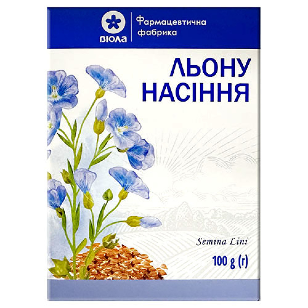 Насіння льону (лляне насіння) 100g/3.5 Oz