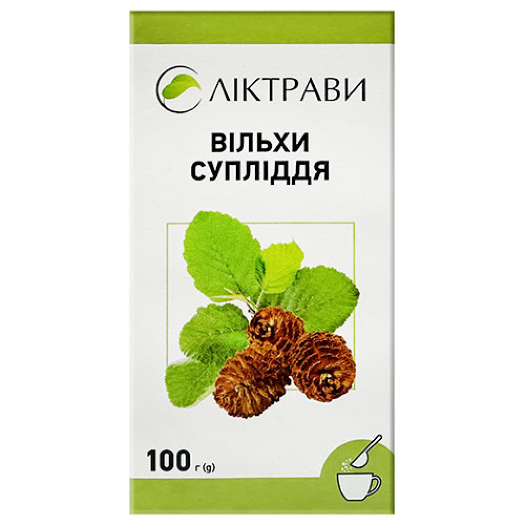 Крушина чорна (Alnus glutinosa) плоди/шишки 100g/3.5Oz
