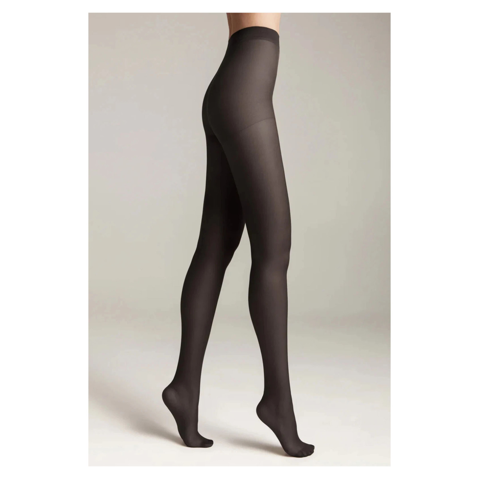 Прозорі колготки Conte Nuance 20 Den Nero, 3