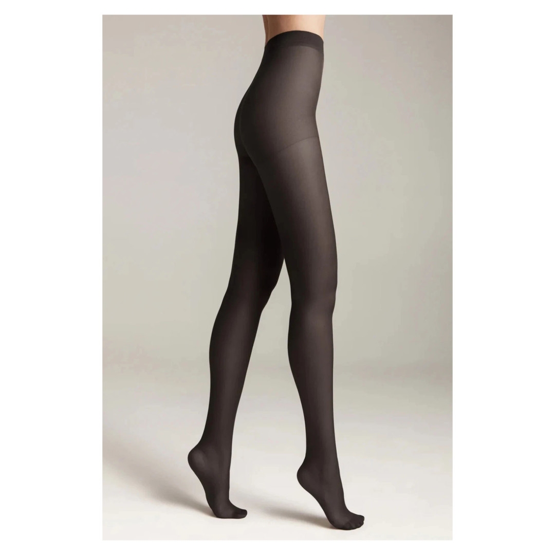 Прозорі колготки Conte Nuance 20 Den Nero, 5