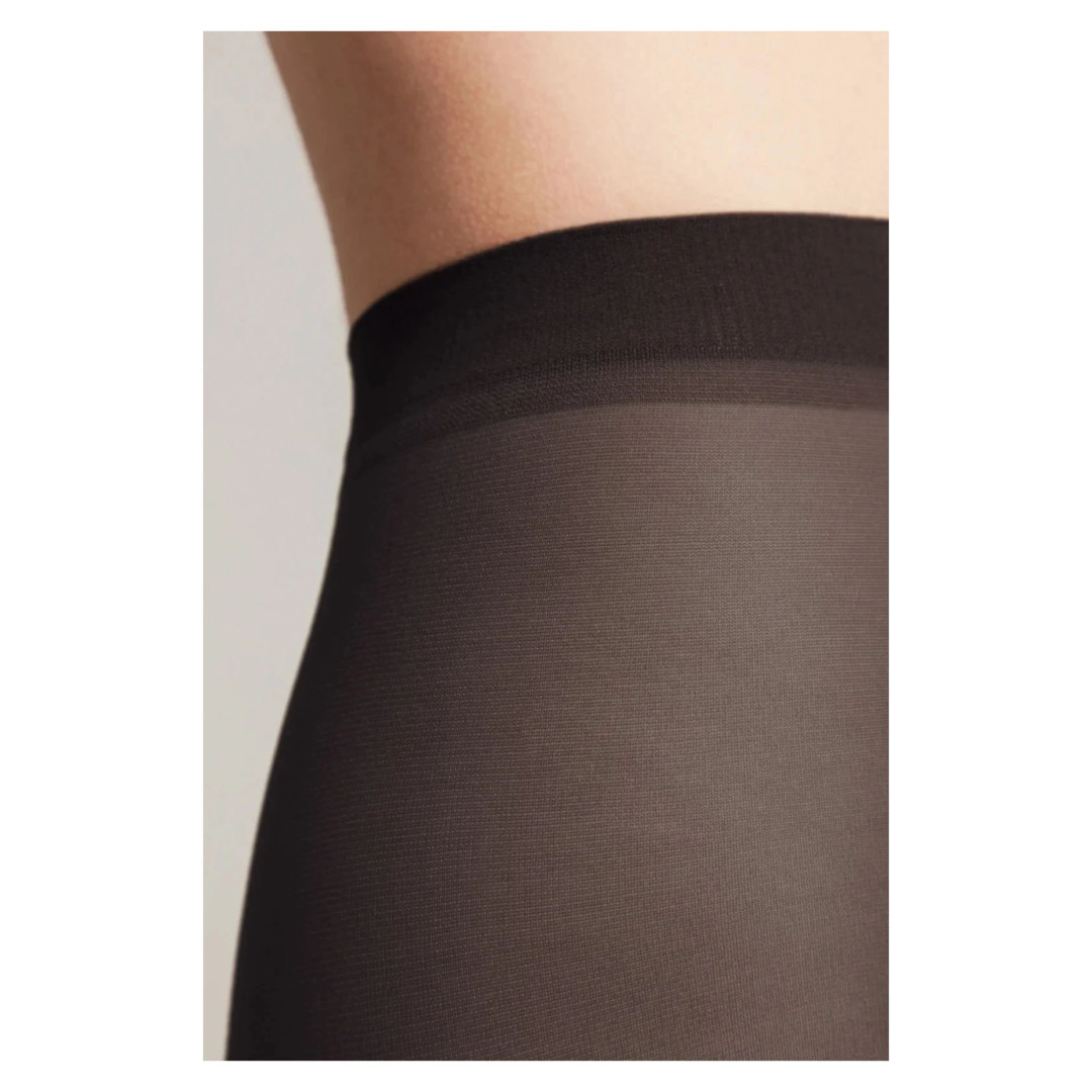 Прозорі колготки Conte Nuance 20 Den Nero, 5