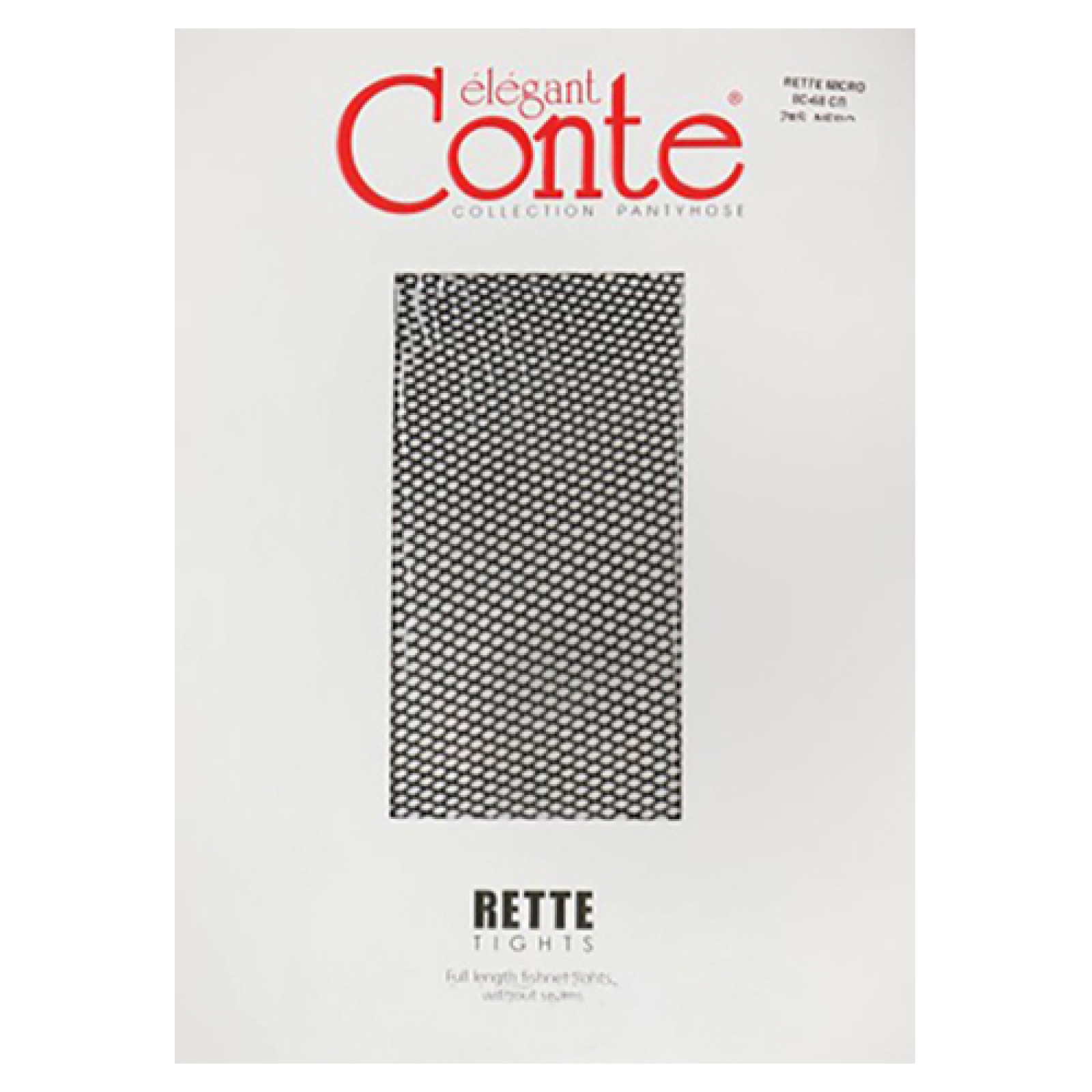 Прозорі колготки Conte Rette Micro Bronz, 2