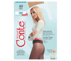 Conte sheer pantyhose Top Soft 40 Den