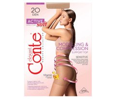 Колготки женские Conte Active Soft 20 Den Nero