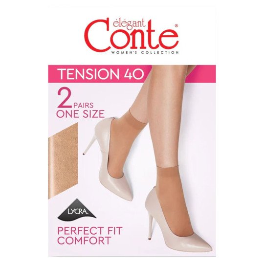 Носки женские Conte Tension 40 Den (2 пары)