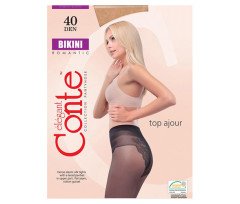 Колготки женские Conte Bikini 40 Den Колготки женские Conte Bikini 40 Den