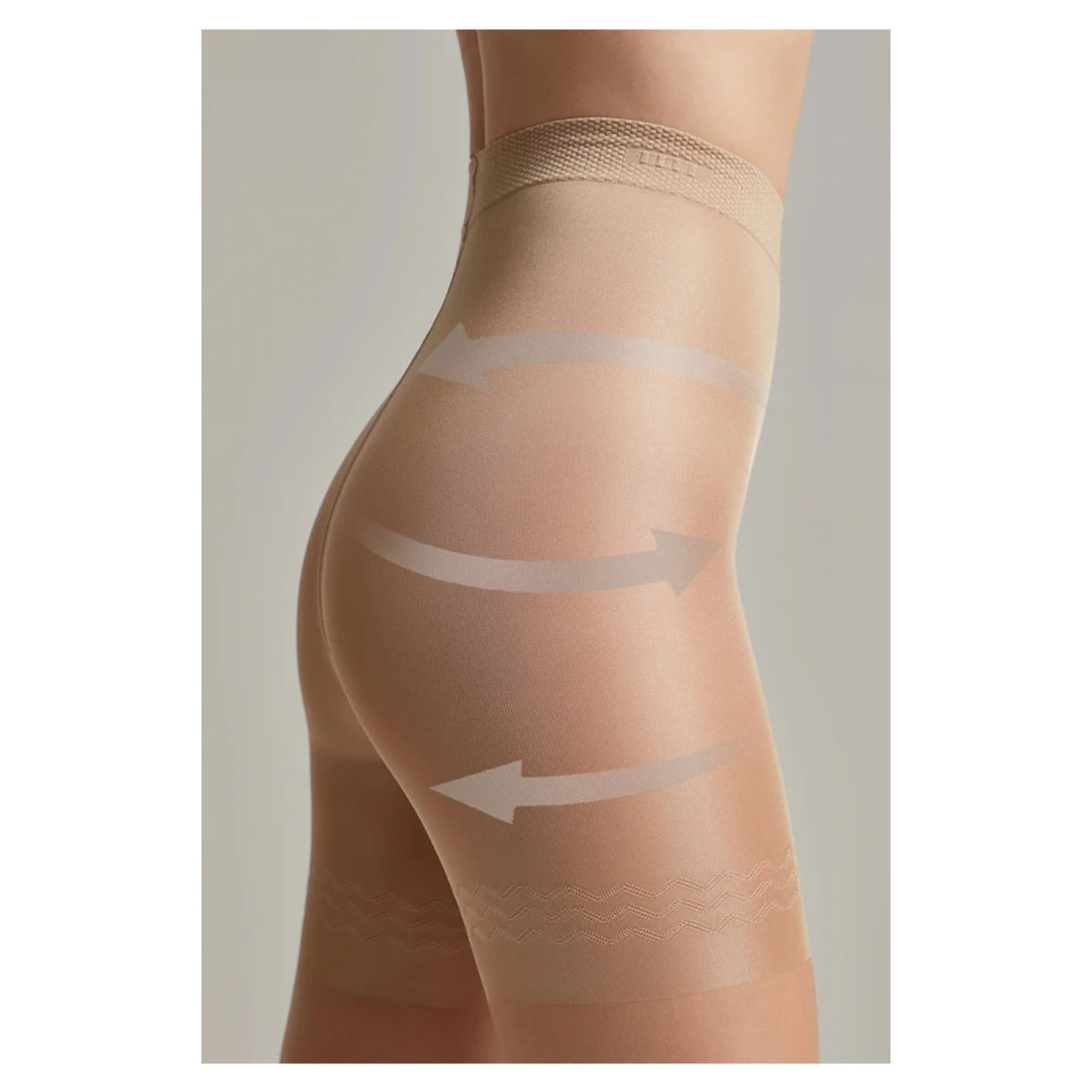 Прозорі панчохи Conte Control 20 Den Natural, 2