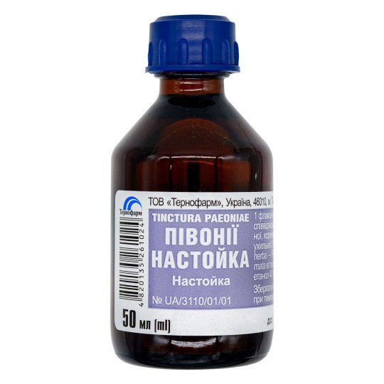 Пиона Уклоняющегося Настойка 50мл Пиона Уклоняющегося Настойка 50мл