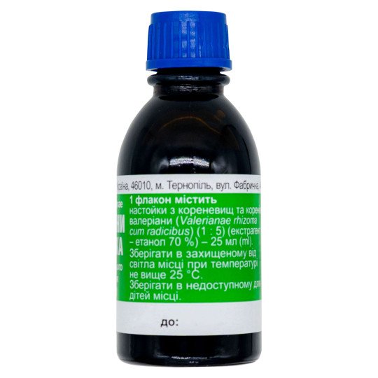Валерианы Настойка 25мл Валерианы Настойка 25мл