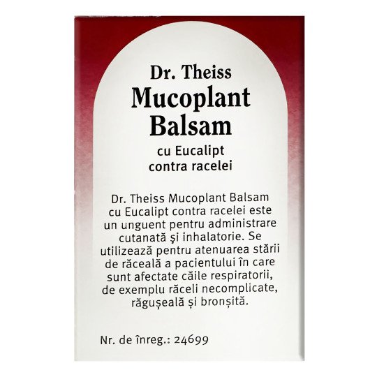 Eucalyptus Balm by Dr. Theiss (Erkaltungs Balsam) 50g/1.8 Oz
