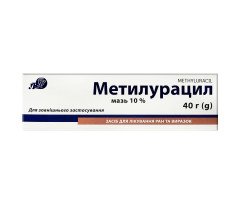 Methyluracil Ointment 10% 40g/1.4 Oz