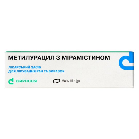 Methyluracil with Miramistin Ointment 15g/0.5 Oz