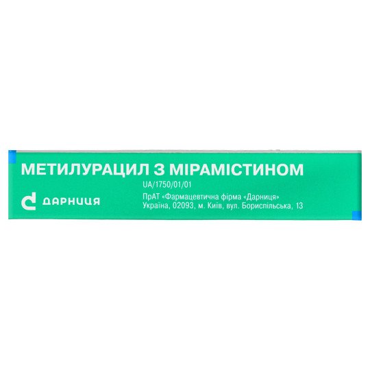 Methyluracil with Miramistin Ointment 15g/0.5 Oz