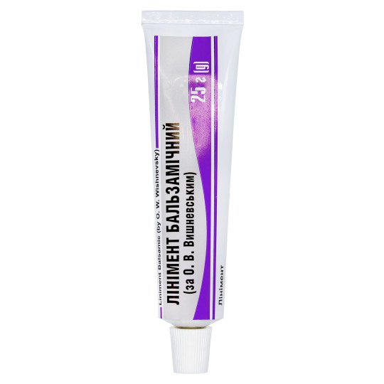 Balsamic Liniment (Vishnevsky Ointment) 25g/0.9 Oz