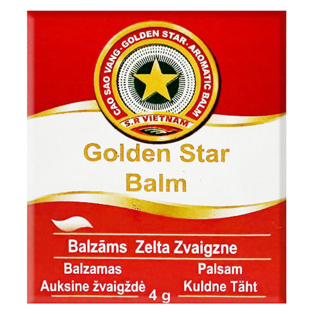 Бальзам Golden Star (Cao Sao Vang) 4g/0.14 Oz