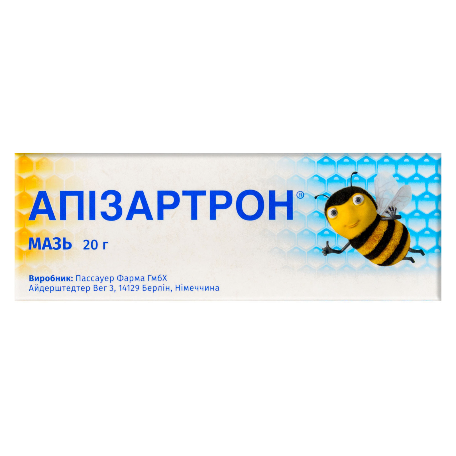 Мазь Аписартрон з бджолиною отрутою 20g/0.7 Oz