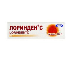 Лоринден С Мазь 15г