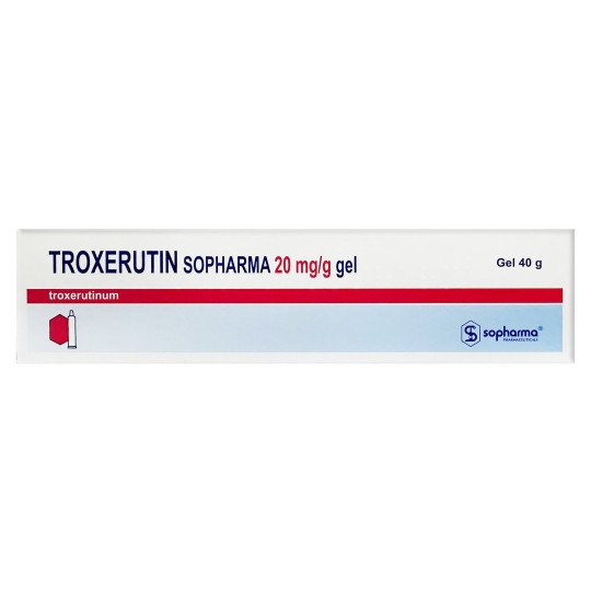 Troxerutin Gel 40g/1.4 Oz - Sopharma