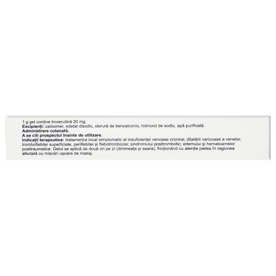 Troxerutin Gel 40g/1.4 Oz - Sopharma