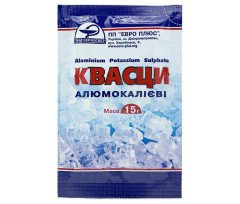 Квасцы алюмокалиевые 15г