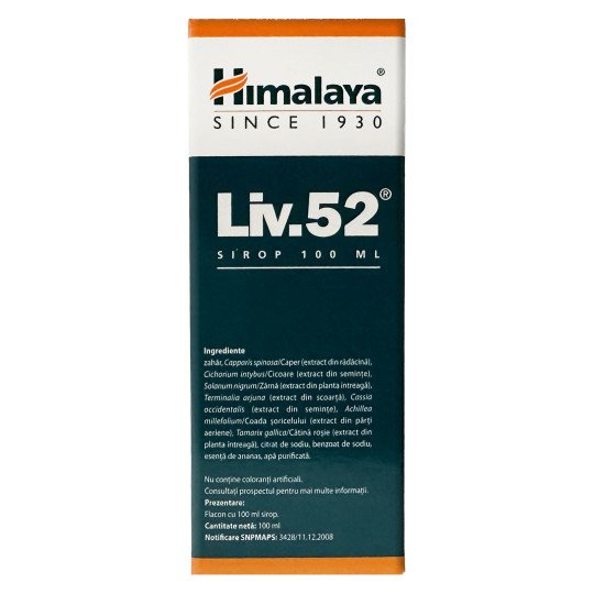 LIV.52 Syrup for Liver Support 100ml/3.4 Fl Oz LIV.52 Syrup for Liver Support 100ml/3.4 Fl Oz