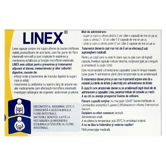 Linex (16 capsules)
