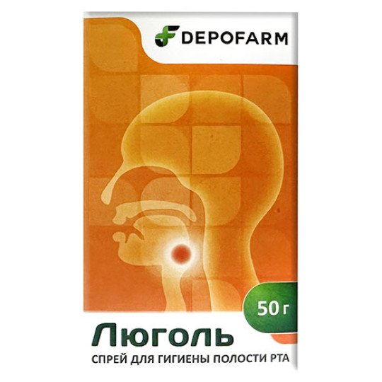 Lugol's Spray 1% - 50g/1.8 Oz