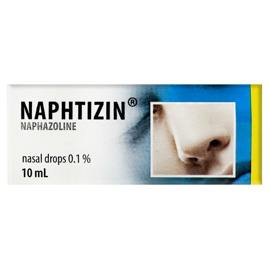 Нафтизин 0,1% Капли Назальные 10мл