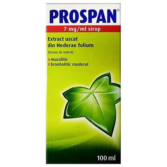 Prospan Syrup 100ml/3.4 Fl Oz