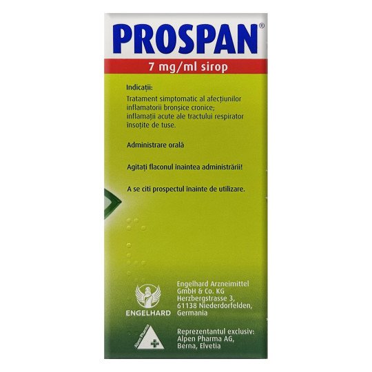 Prospan Syrup 100ml/3.4 Fl Oz Prospan Syrup 100ml/3.4 Fl Oz