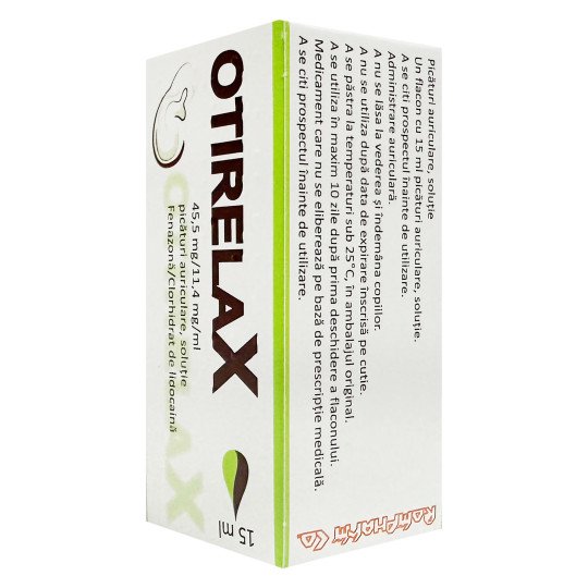 Вушні краплі Otirelax 15ml/0.5 Fl Oz Вушні краплі Otirelax 15ml/0.5 Fl Oz