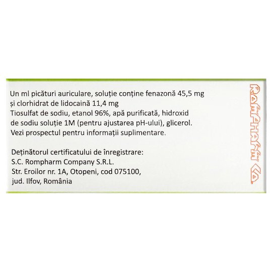 Вушні краплі Otirelax 15ml/0.5 Fl Oz Вушні краплі Otirelax 15ml/0.5 Fl Oz