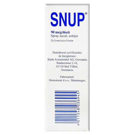 Snup Nasal Spray 0,1% 15ml/0.5 Fl Oz
