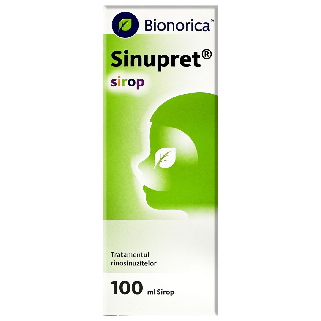 Сироп Sinupret з екстрактами тирличу та бузини 100ml/3.4 Fl Oz