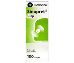Sinupret Oral Drops with Gentiana, Primrose, Elderberry and Verbena Extracts 100ml/3.4 Fl Oz - Promotes Clear Nasal Passages and Sinuses