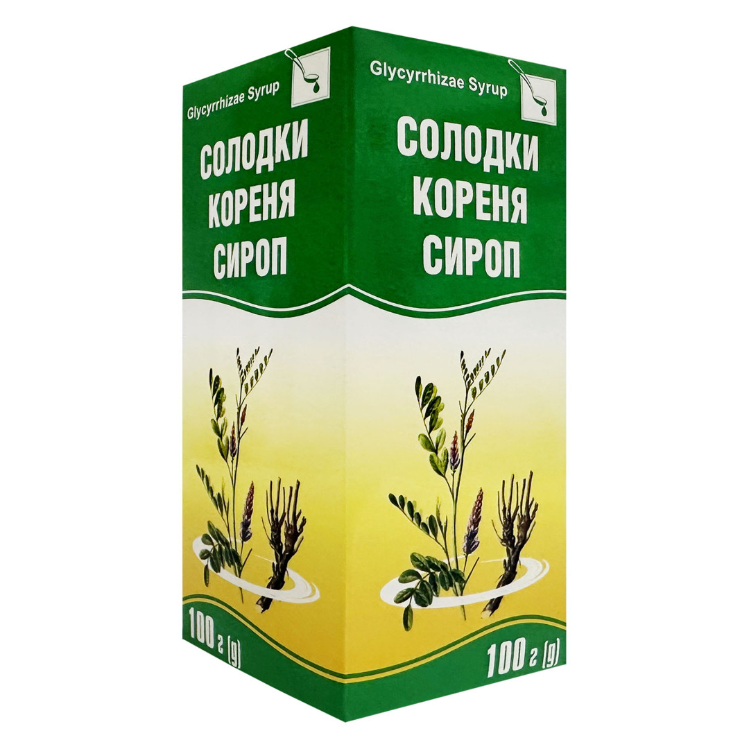 Сироп з кореня солодки (Glycyrrhiza glabra) 100g/3.5 Oz