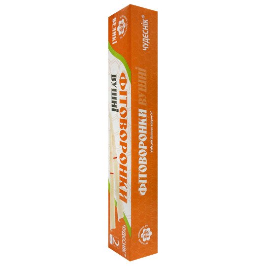 Natural Beeswax Ear-Wax Cleaning Candles (2 Pieces)