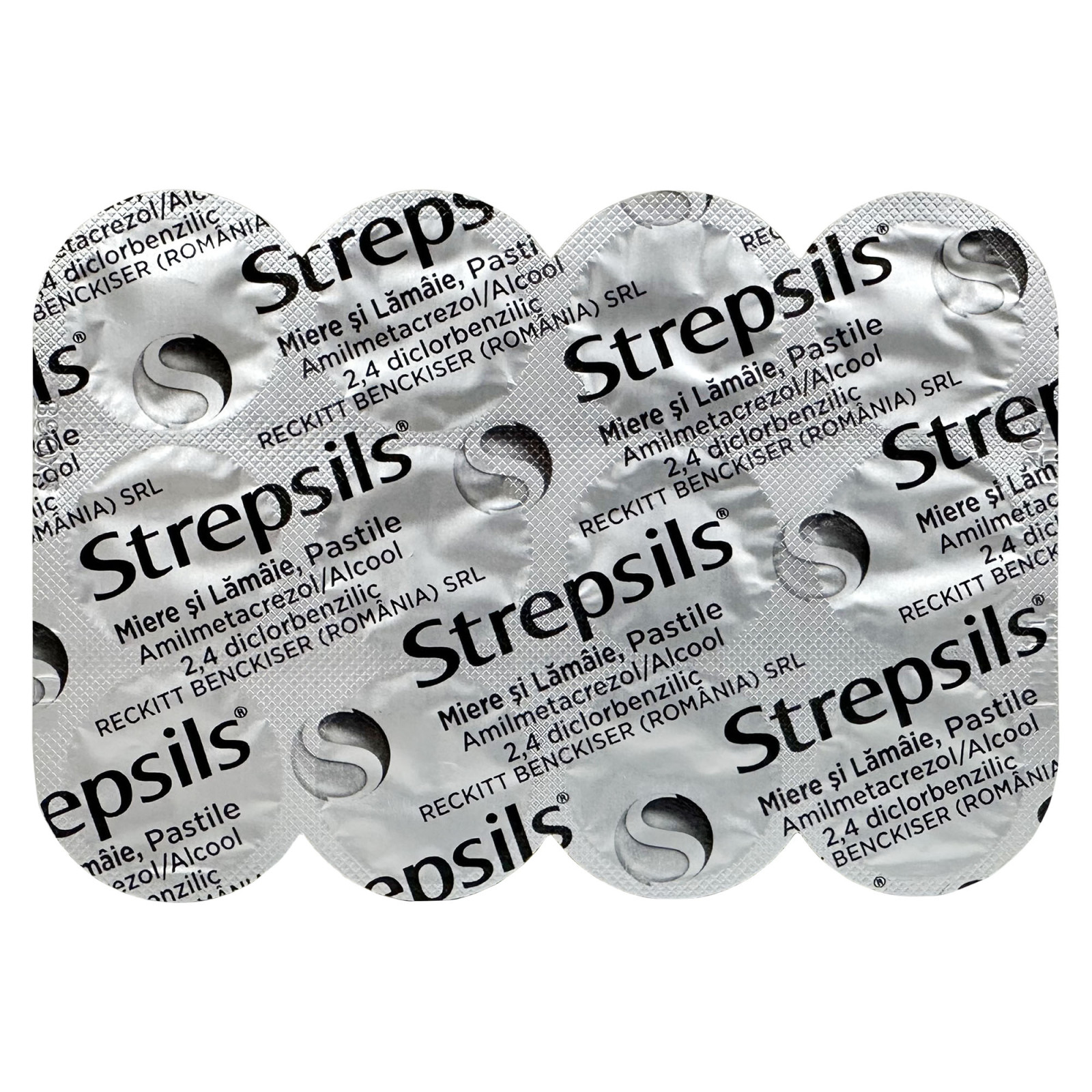 Льодяники Strepsils з медом і лимоном, що заспокоюють (24 Count)
