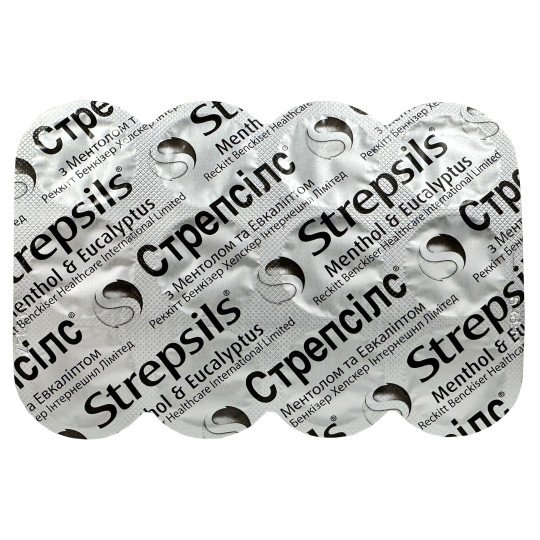 Strepsils Menthol and Eucalyptus Lozenges (24 Count) Strepsils Menthol and Eucalyptus Lozenges (24 Count)
