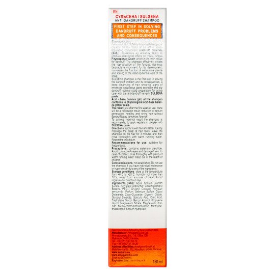 Sulsen Anti-Dandruff Shampoo 150ml/5 Fl Oz