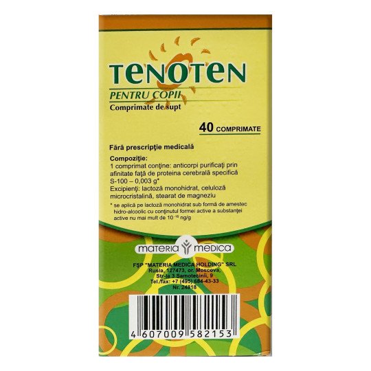 Tenoten for Kids (40 tablets) Tenoten for Kids (40 tablets)