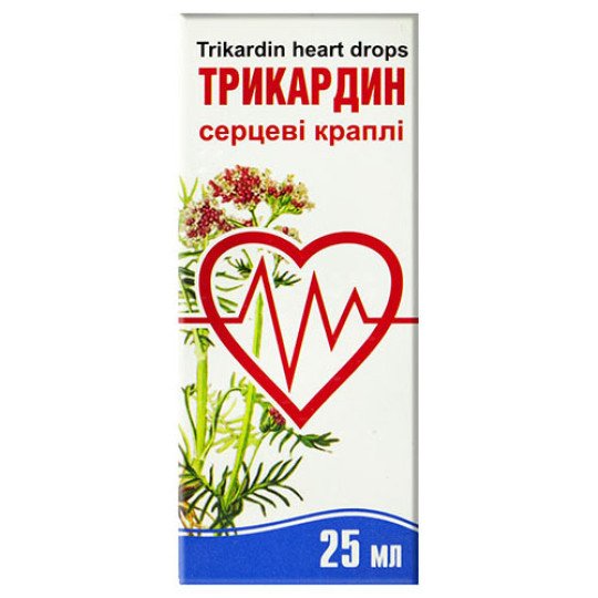 Трикардин (Капли для приема внутрь) 25мл