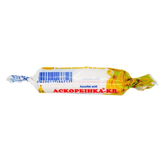 Ascorbic Acid (vitamin C) with Sugar (10 tablets) - Banana Flavor Ascorbic Acid (vitamin C) with Sugar (10 tablets) - Banana Flavor