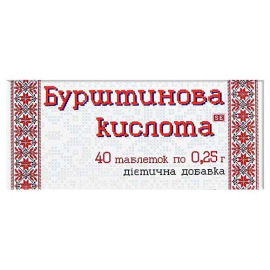 Янтарная Кислота (40 таблеток)