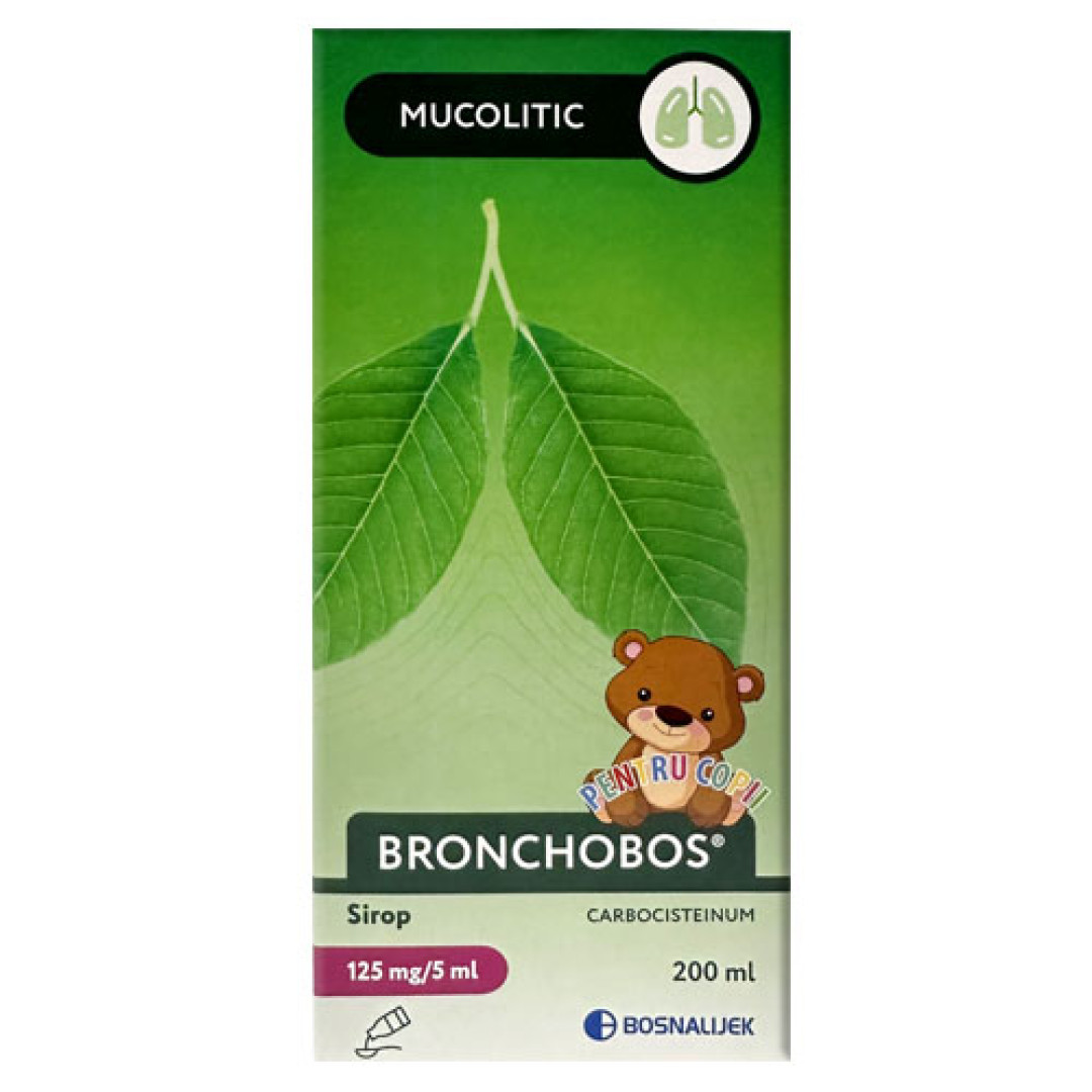 Сироп Бронхобос 125mg/5ml 200ml/6.8 Fl Oz